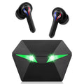 UrbanX True Wireless Earbuds Bluetooth 5.0 IPX8 Waterproof Touch Control Earbuds with Mic Earphones in-Ear Deep Bass Built-in Mic Bluetooth Headphones For Roku - Black