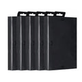 Durlclth Game Card Case 5 Pieces for Sega Genesis Game Cartridge Empty Shell Box Case Replacement Accessories