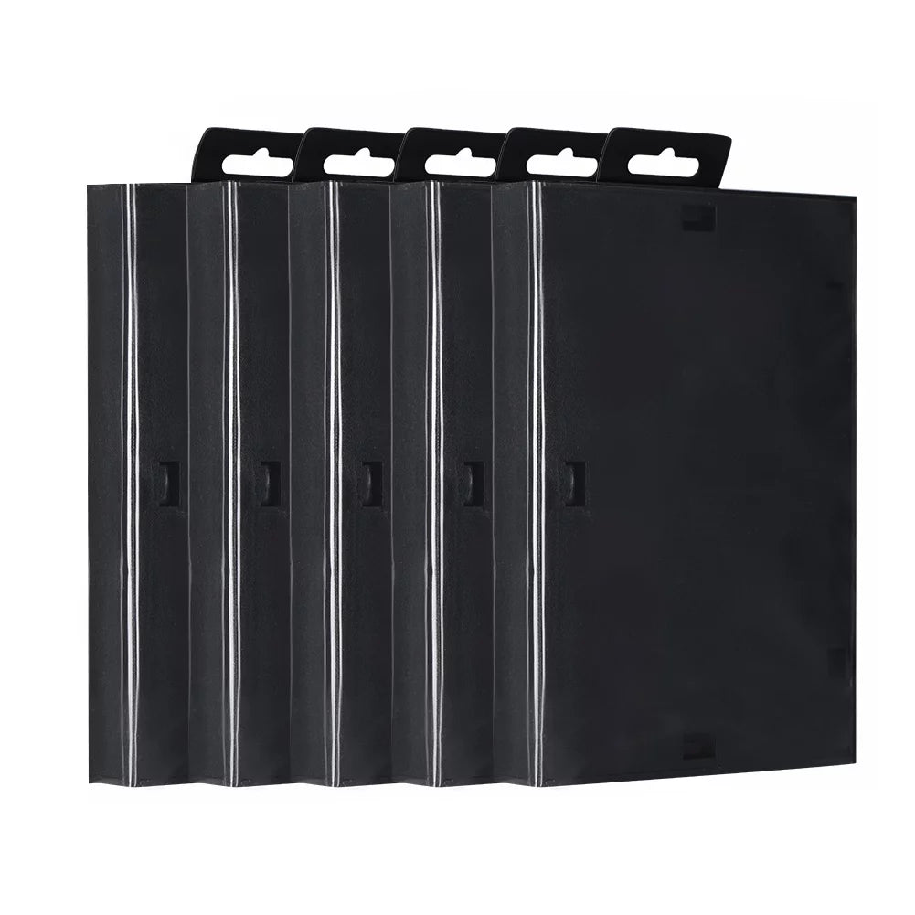 Durlclth Game Card Case 5 Pieces for Sega Genesis Game Cartridge Empty Shell Box Case Replacement Accessories