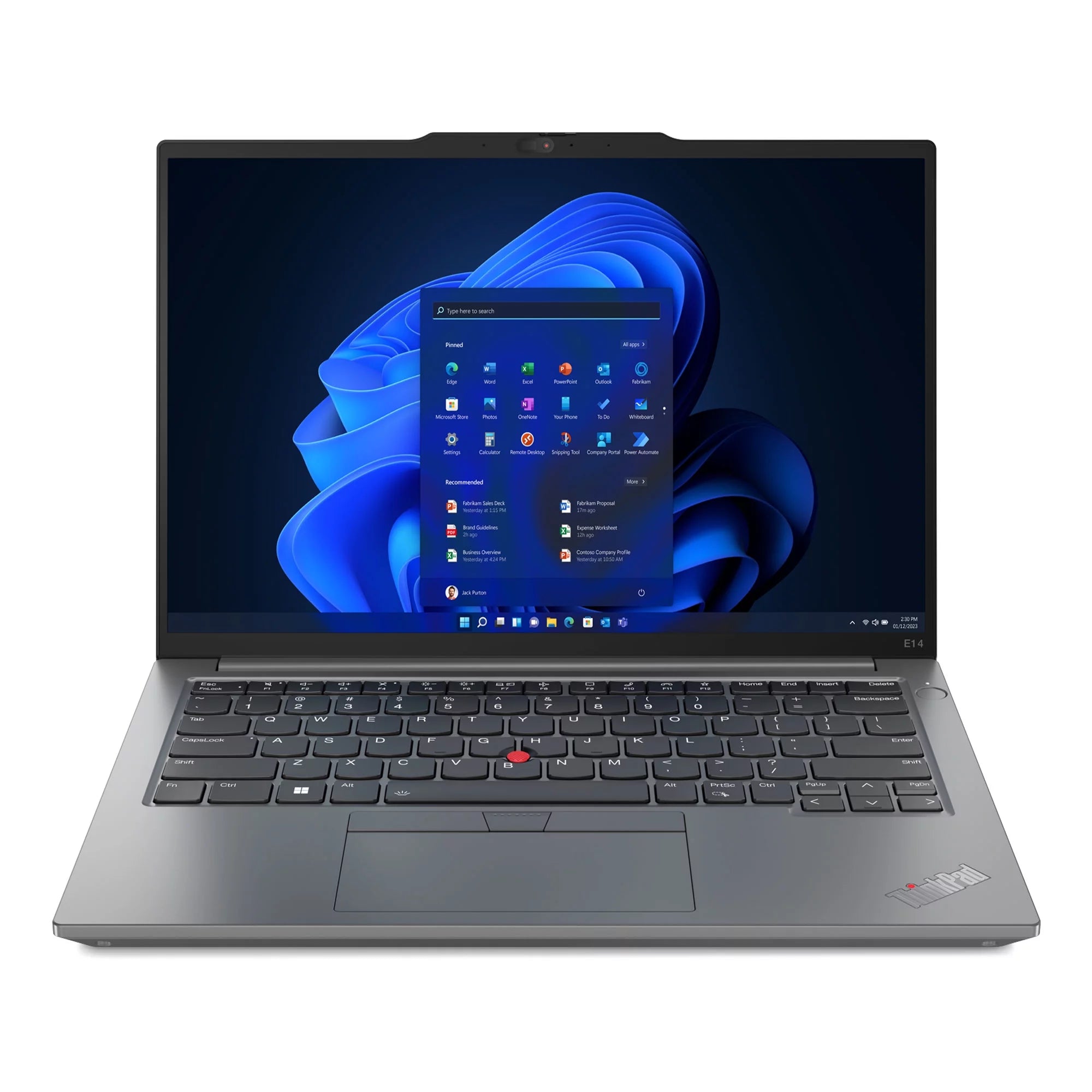 Lenovo ThinkPad E14 Gen 5 Intel Laptop, 14 IPS  60Hz, i5-1335U,  Iris Xe, 16GB, 512GB, One YR Onsite Warranty