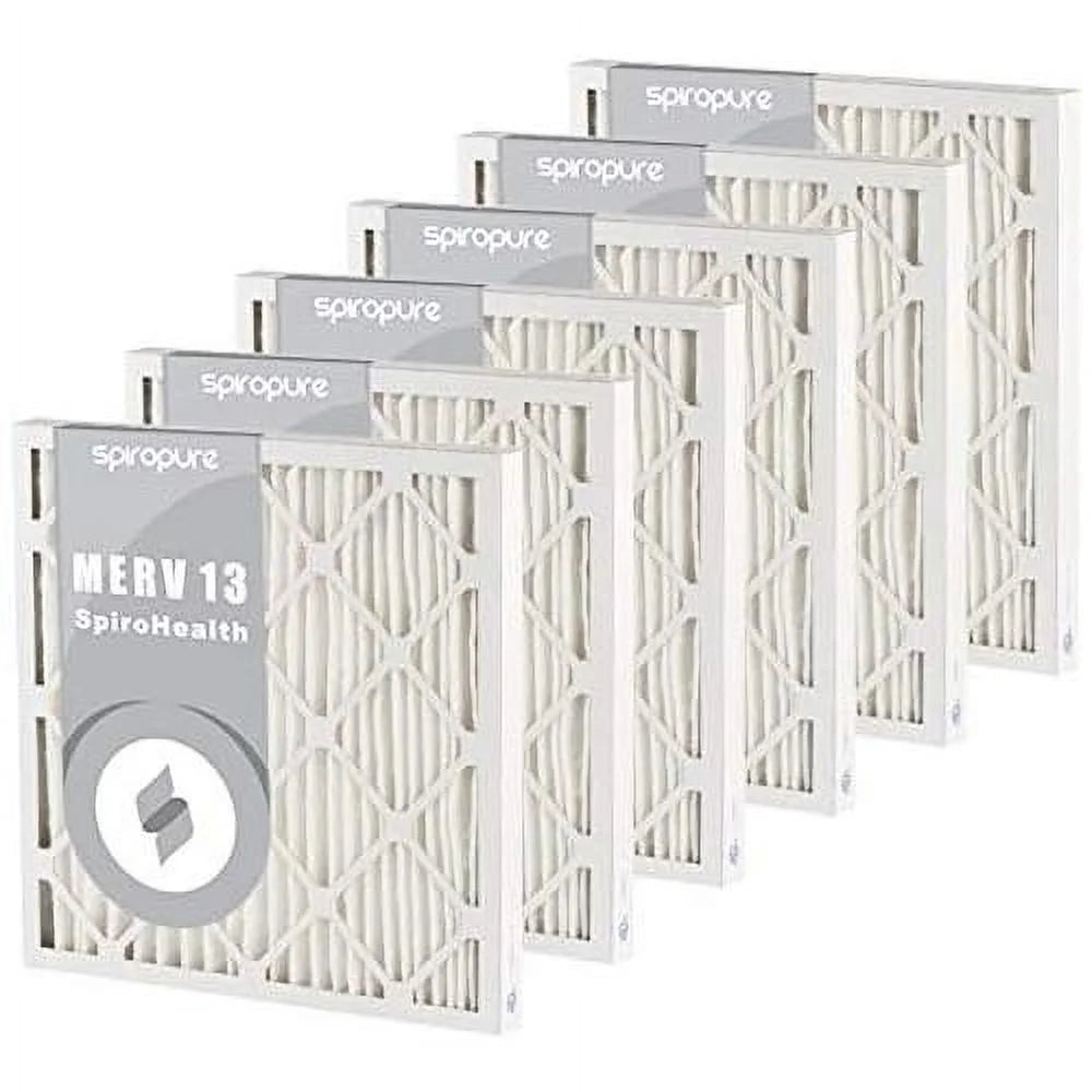 30x36x2 merv 13 geothermal air filters - made in (6 pack)