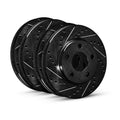 R1 Concepts Whpn2 73025 R1 Concepts Brake Rotor D/S Black Fits select: 2009-2022 AUDI A4, 2012-2013 AUDI A5