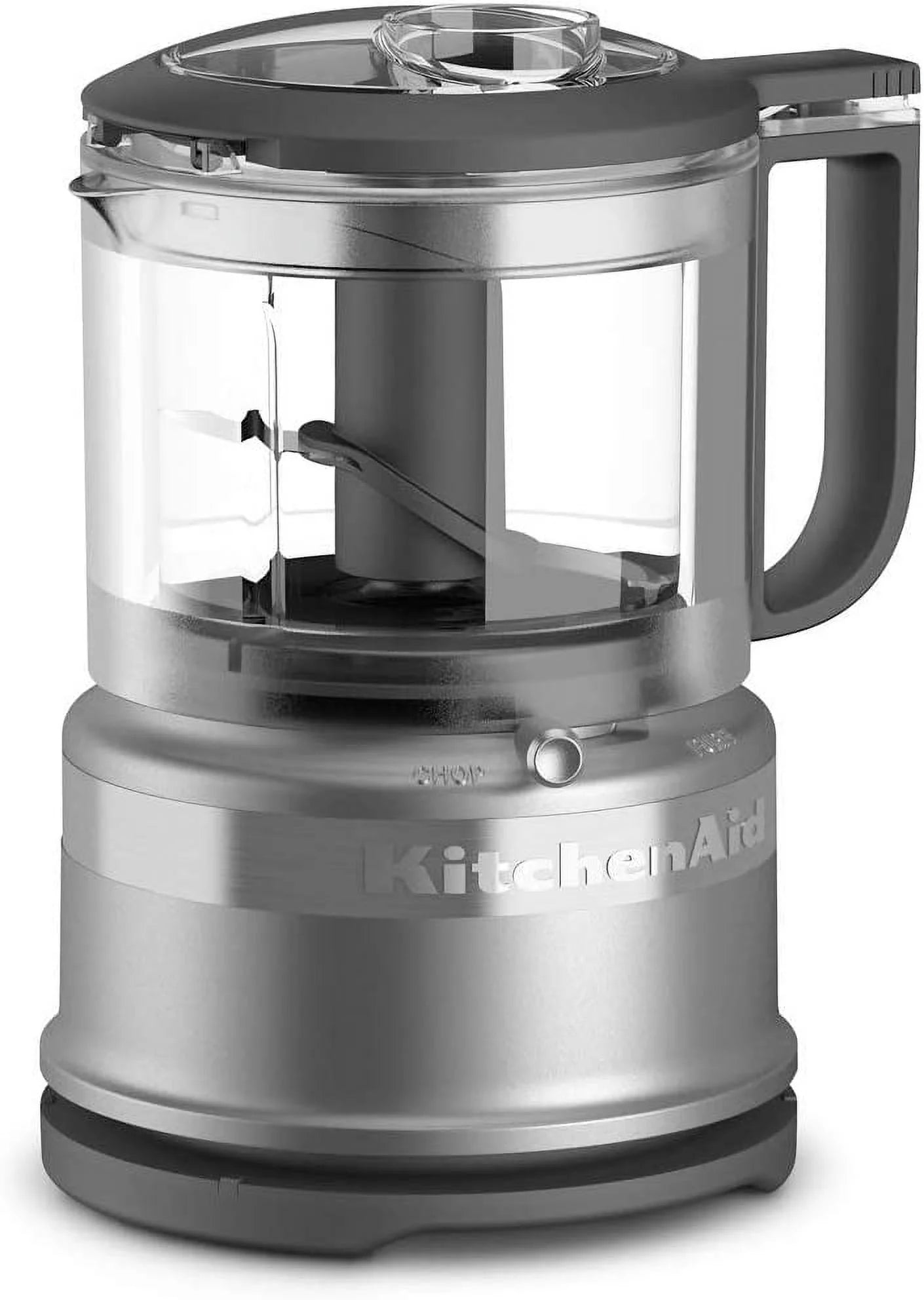 KitchenAid KFC3516CU 3.5 Cup Mini Food Processor, Contour Silver (Used)