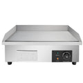 INTSUPERMAI Electric Griddle Grill Plate Teppanyaki Griddle Non Stick 3KW