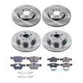 Ultimate Brakes Front and Rear Ceramic Brake Pad and Rotor Kit with Hardware WM81544