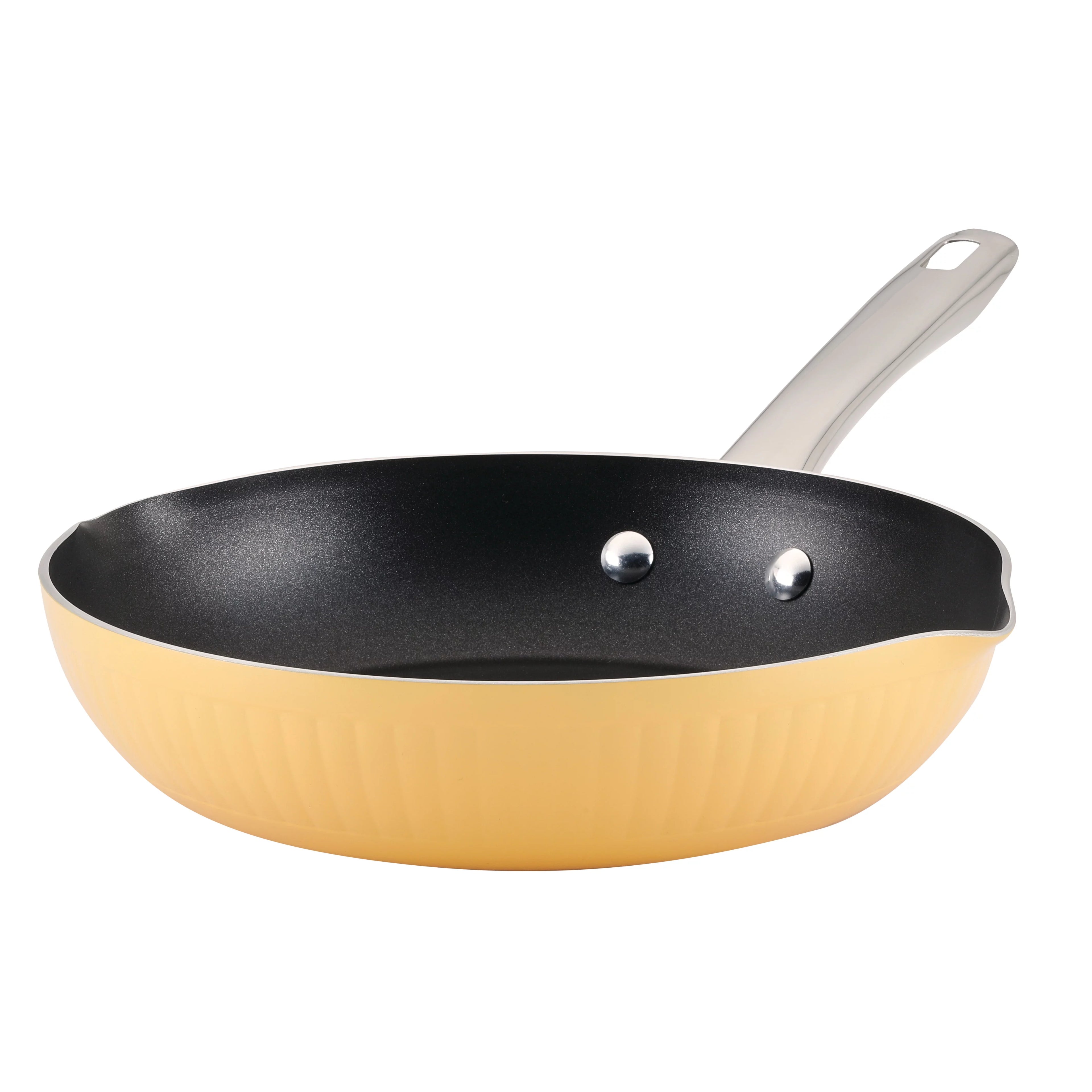 Farberware Style Nonstick 10 Cookware Frying Pan, Yellow