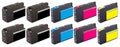 PrinterDash Compatible Replacement for Lexmark OfficeEdge Pro 4000/Pro 4000C/Pro 5500/ Pro 5500T High Yield Inkjet Combo Pack (4-BK/2-C/M/Y) (NO. 200XL) (14L0654B2CMY)