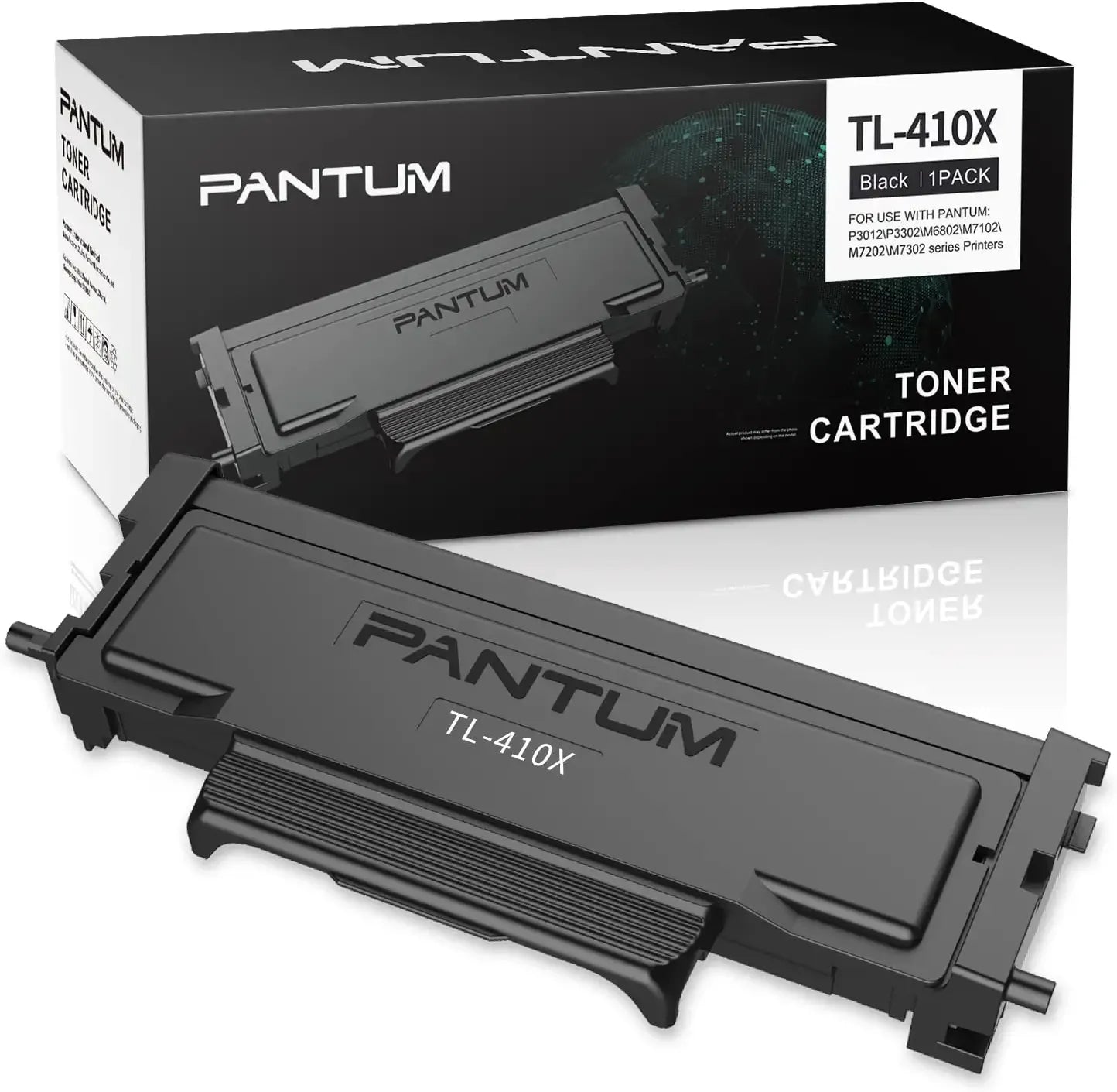 TL410X Toner Cartridges for Pantum TL 410X Toner Cartridges Pantum TL 410X TL-410X Toner Cartridges fit for Pantum P3012DW P3302DW M7120DW M6800FDW M6802FDW M7200FDW M7200FDW M7300FDW (1 Black)
