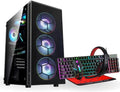 ULTRONIX Gaming Desktop, Intel Core I7 8TH GEN, Nvidia 1660 Super, 16GB RAM, 1TB SSD, Keyboard, Gaming Mouse, Mouse Pad, Headset Combo, Win11 Pro