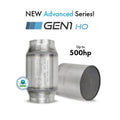 GESI 300 CPSI EPA Compliant Gen1 3 in. Inlet & Outlet 4 x 4 in. Catalytic Converter- 350-500HP