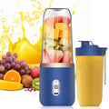 Portable Blender,Personal Size Blender 13 Oz for Shakes and Smoothies with 6 Blades USB Charge,Mini Juicer Machine Mixer Bottle for Kitchen,Home,Travel