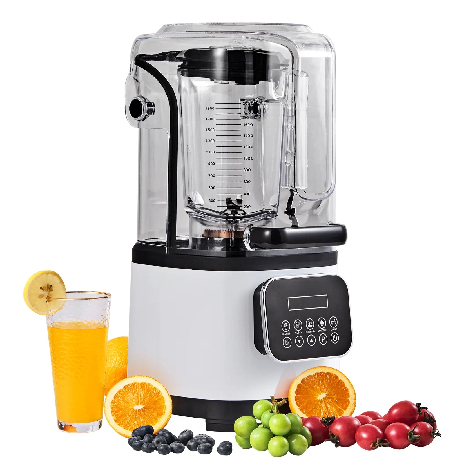SKYSHALO Professional Blender - Ideal for Commercial Use, Blender for Countertops, Perfect for Making 68 oz Smoothies and Shakes.