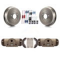 Transit Auto - Rear Brake Drum Shoes Spring And Cylinders Kit For Dodge Chrysler Town & Country Grand Caravan Voyager Plymouth K8N-100457