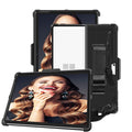 FIEWESEY for Surface Pro 9 Tablet Case,Shockproof Rugged Protective Cover Case with Pen Holder Hand Strap,Compatible with Type Cover Keyboard for New Microsoft Surface Pro 8/Surface Pro 9 (Black)