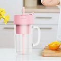 Personal Size Blender USB Portable Blender Cup for Fruit Juice Birthday Gift Pink