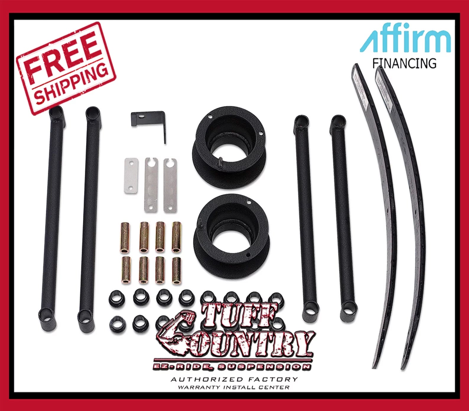 Tuff Country 33910 3 Front/Rear Lift Kit for 1994-2001 Dodge Ram 1500 4WD