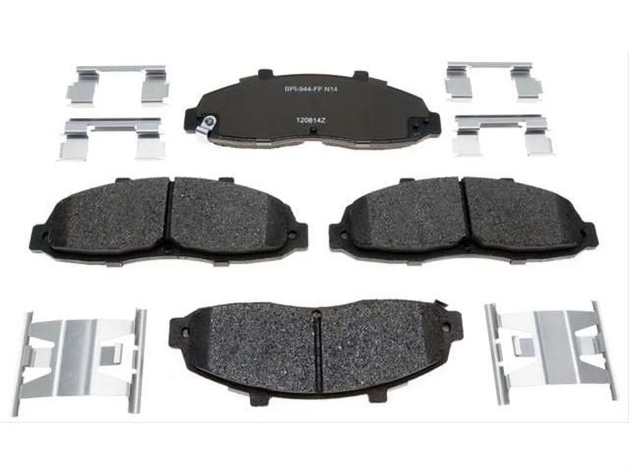 Front Brake Pad Set - Compatible with 1997 - 2003 Ford F-150 1998 1999 2000 2001 2002