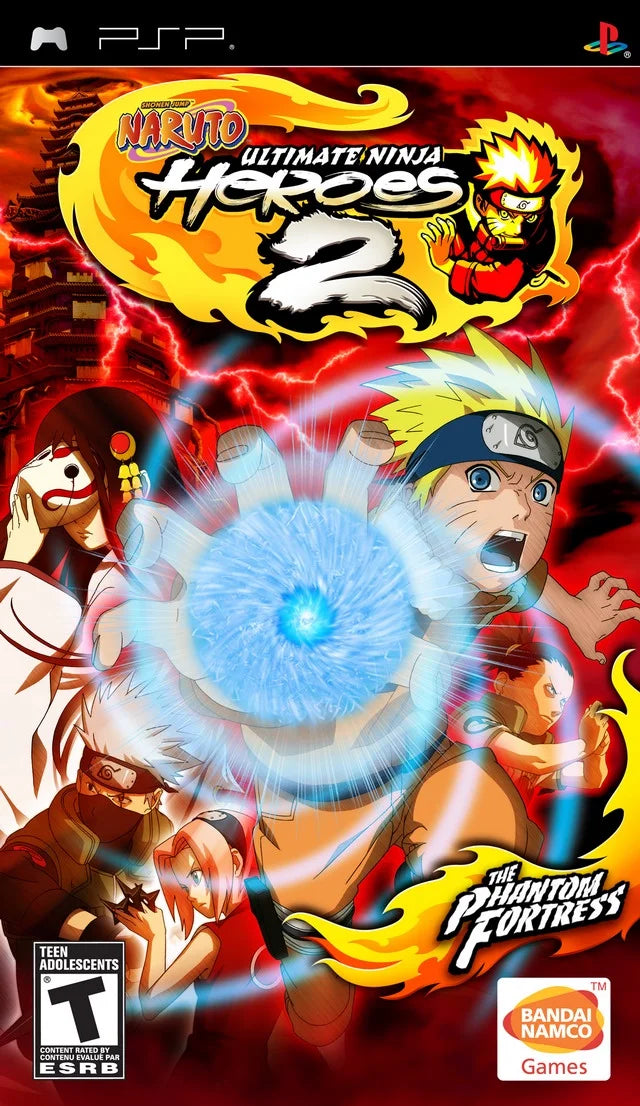 Naruto Ultimate Ninja Heroes 2: The Phantom Fortress - PlayStation Portable