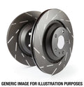 EBC 06-09 Ford Fusion 2.3 USR Slotted Rear Rotors Fits select: 2003-2014 MAZDA 6, 2007-2012 LINCOLN MKZ