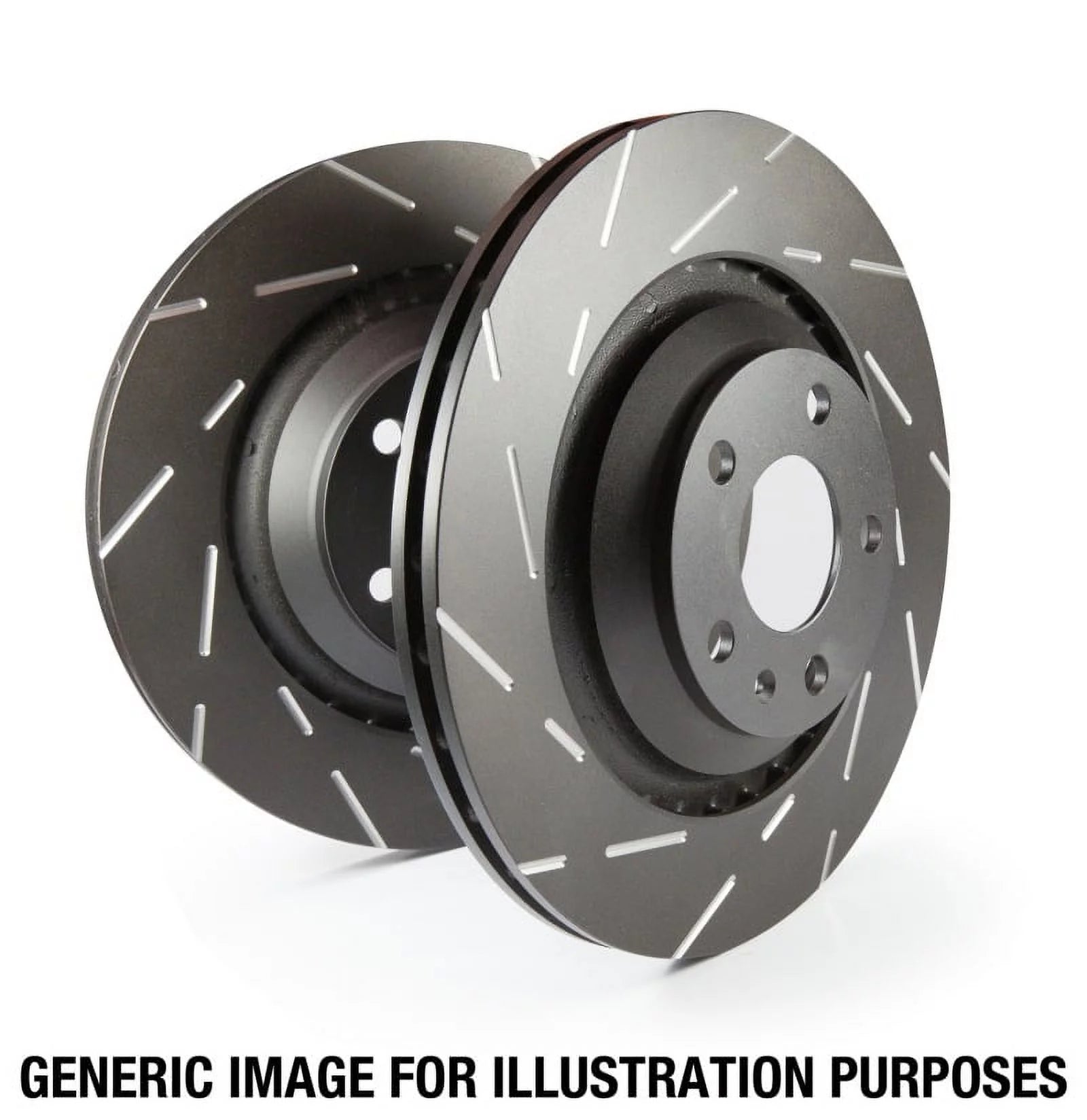 EBC 06-09 Ford Fusion 2.3 USR Slotted Rear Rotors Fits select: 2003-2014 MAZDA 6, 2007-2012 LINCOLN MKZ