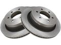 Rear Brake Rotor - Set of 2 - Compatible with 2012 - 2020 Ford F-150 with 6 Lug Wheels 2013 2014 2015 2016 2017 2018 2019