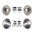 Transit Auto - Front Rear Disc Brake Rotors And Semi-Metallic Pads Kit For 2005-2006 Honda CR-V K8F-101192