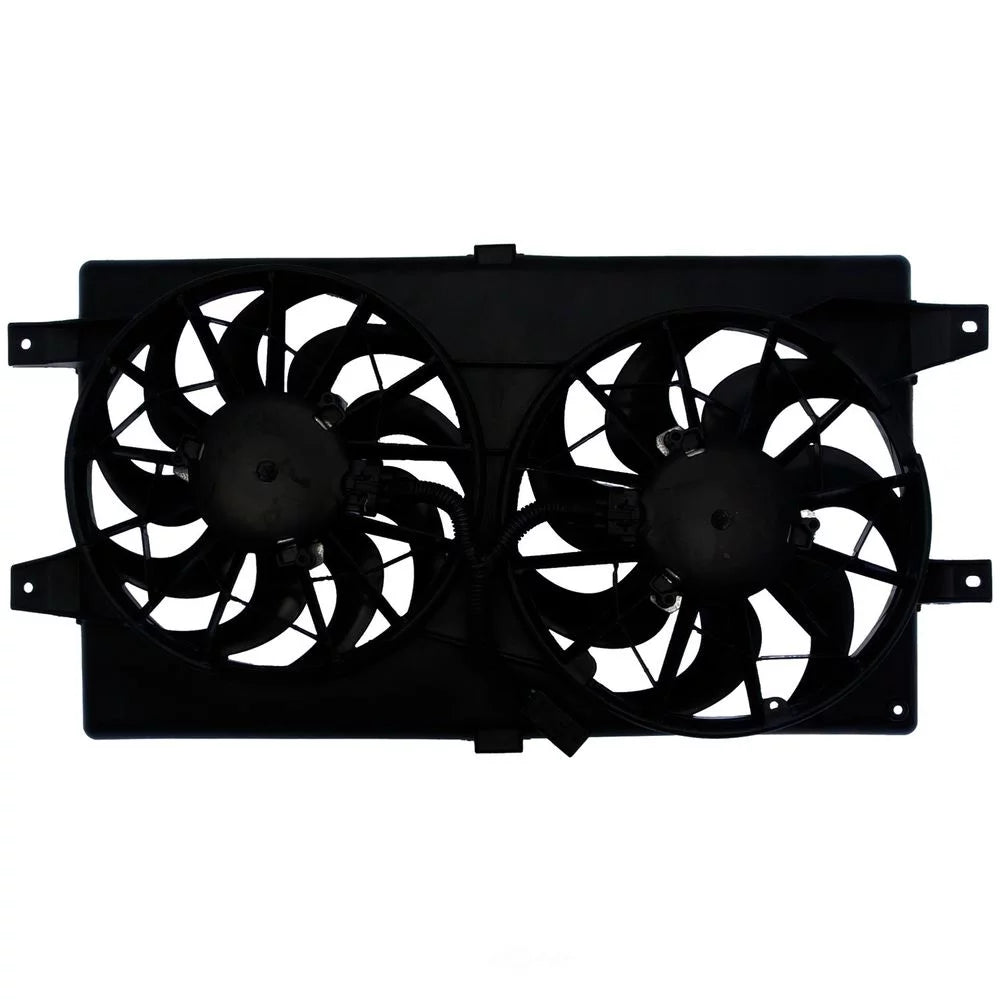 Dual Radiator and Condenser Fan Assembly Fits select: 2001-2006 CHRYSLER SEBRING, 2001-2006 DODGE STRATUS