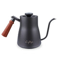 Lightzer Stainless Steel 27oz Pour-over Coffee Kettle with Thermometer for Restaurant Home Bar