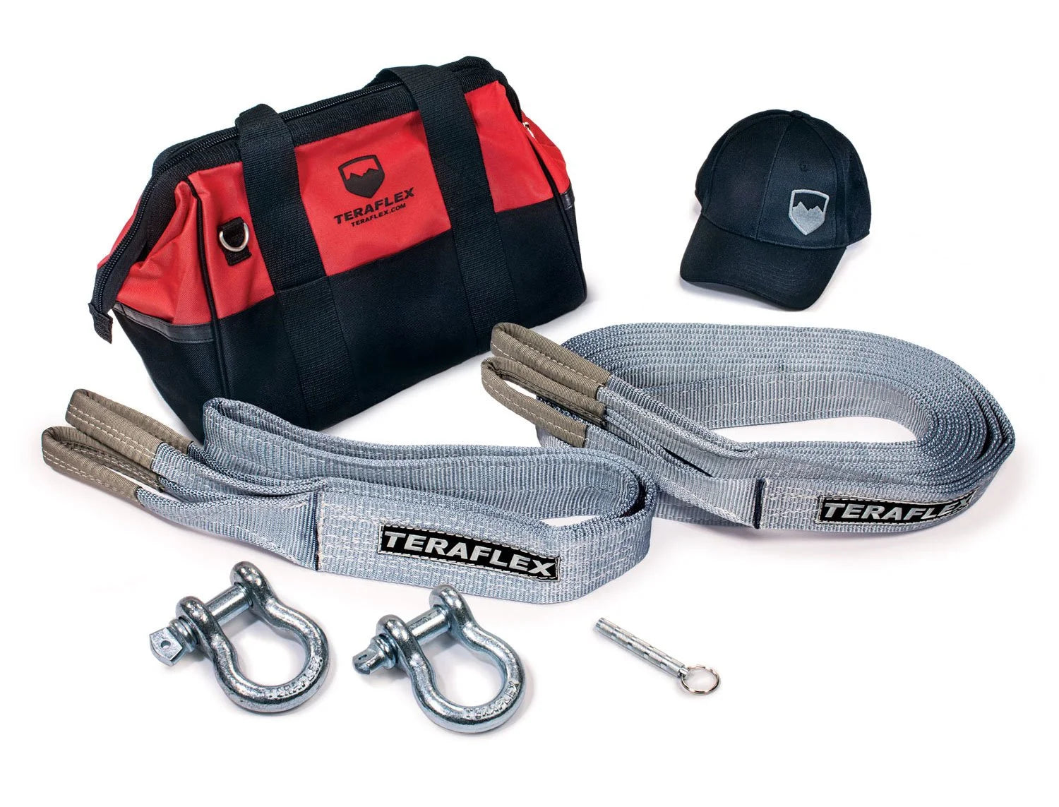 TeraFlex 5028995 Trail Recovery Kit w/Bag Strps Shkls for 2007-2018 Jeep JK