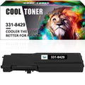 Cool Toner Compatible Toner for Dell 331-8429 C3760 C3760dn C3765 Printer Ink (Black,1 Pack)