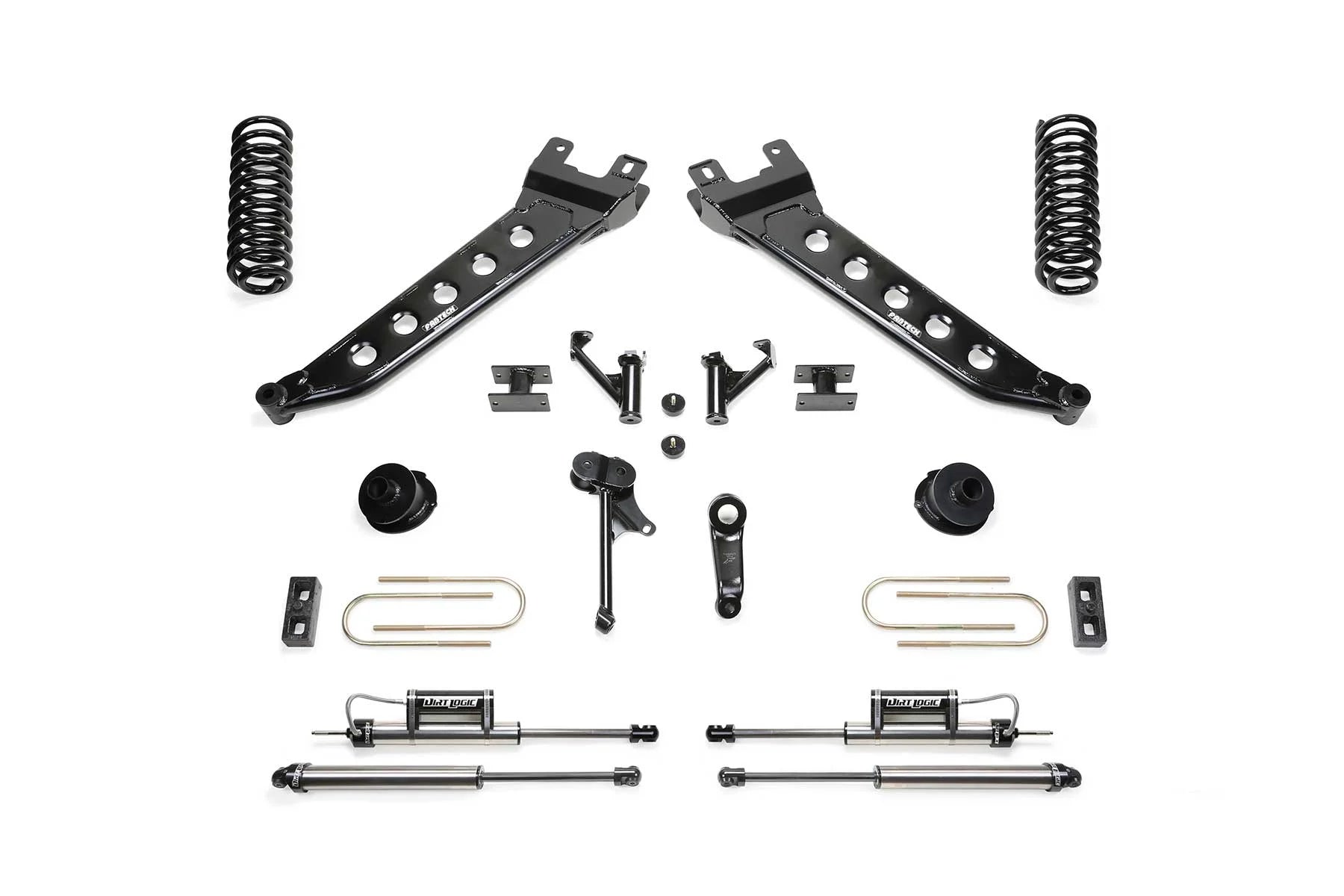 Fabtech 5 RADIUS ARM KIT W/2.25 DLSS 2013-18 RAM 3500 4WD