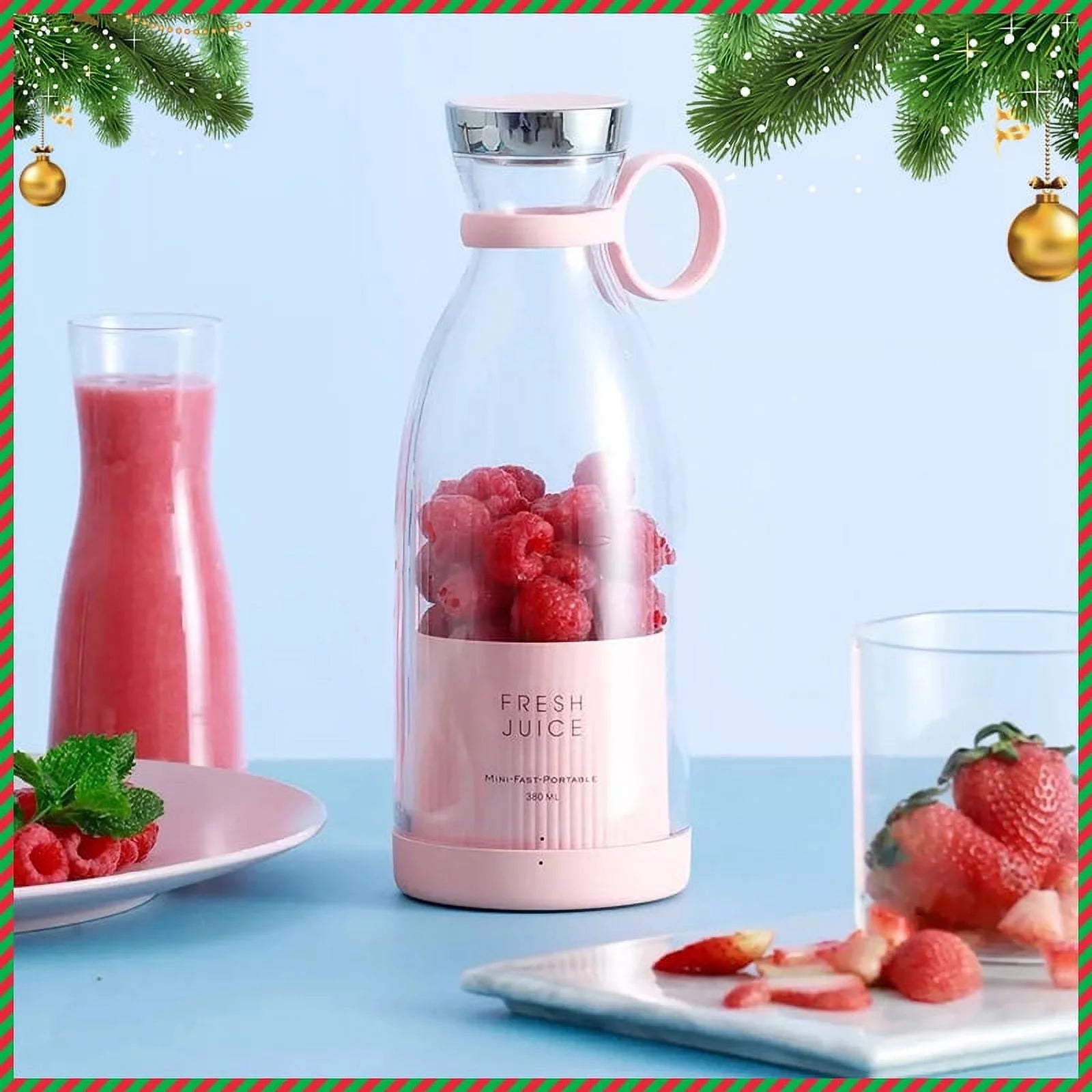 Wireless Portable Electric Juicer Blender Fruit Extractors Food Milkshake Multifunction Juice Maker USB Mini Fruit Mixers