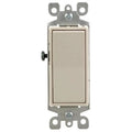 Leviton Mfg Switch 4Wy Decora La R59-05604-2TS - Light Almond Standard Size-