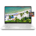 HP 15 15.6 HD Laptop Computer, AMD Ryzen 3 3250U, 16GB SDRAM, 1TB HDD + 1TB SSD, Bluetooth, Wi-Fi, Windows 10, Natural Silver, w/Batteries