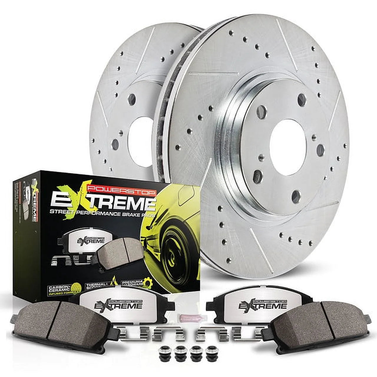 Power Stop Front Z26 Street Warrior Brake Kit K4659-26