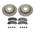 Ultimate Brakes Front Ceramic Brake Pad and Rotor Kit with Hardware WM81528