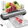 Vacuum Sealers Machine, 80KPA Food Sealer Vacuum Sealers with Built-in Cutter, Pulse, Moist Dry Mode, Vacuum Hose for Jars, Air Vacuum Kitchen Gadget for Food, Sous Vide
