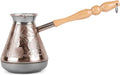 Egypt Copper Cezve Large 23.7 Fl Oz Ibrik Coffee Greek Coffee With Wooden Handle
