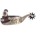 Kelly Silver Star Youth Gold Triple Cross Spur(6)