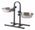Stainless Steel Adjustable Dog Bowls For Food And Water