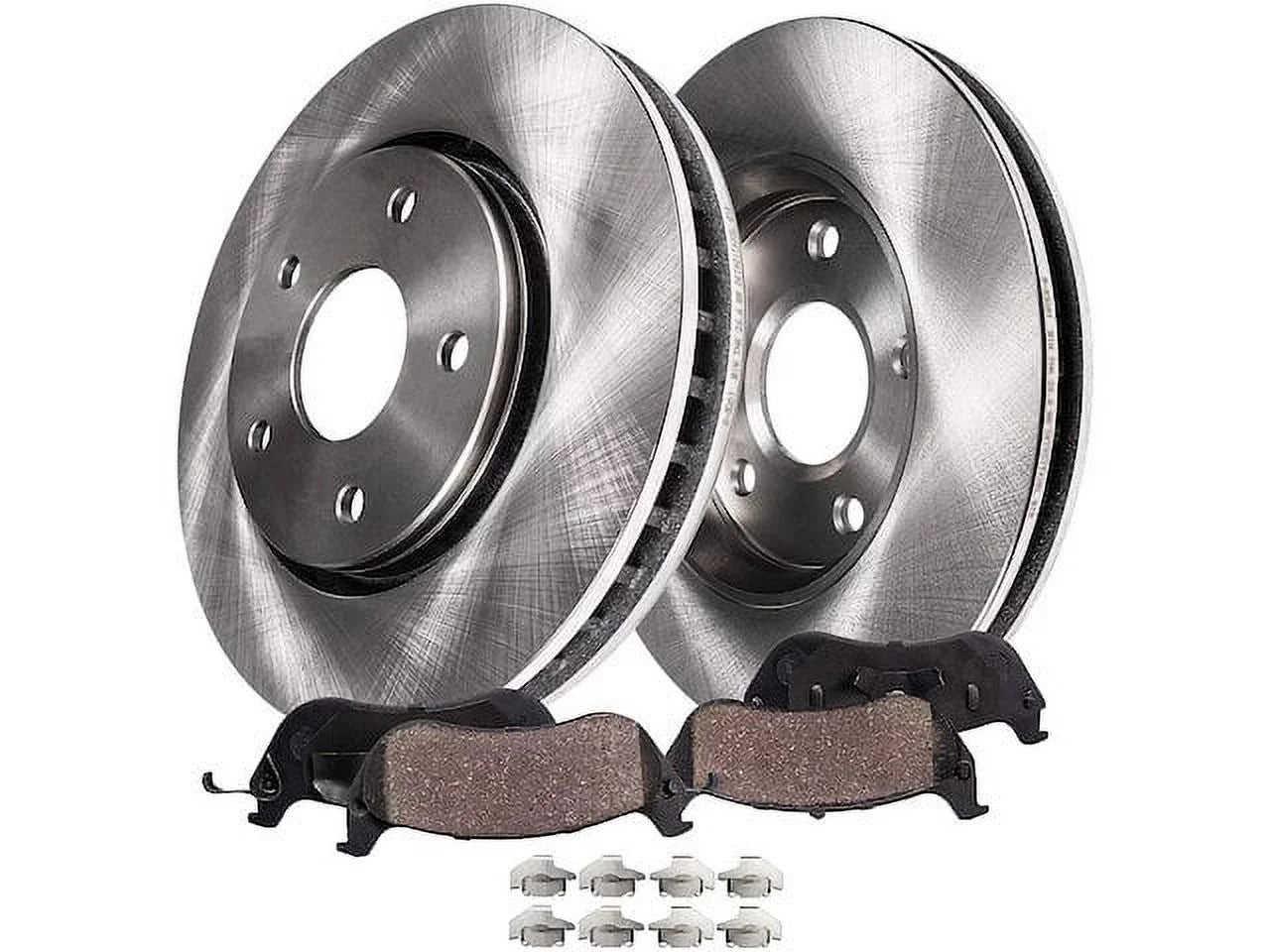 Front Brake Pad and Rotor Kit - Compatible with 2012 - 2020 Dodge Grand Caravan 2013 2014 2015 2016 2017 2018 2019