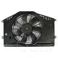 TYC 624610 Dual Radiator And Condenser Fan Assembly Fits select: 2016-2020 HONDA CIVIC