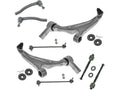 Control Arm - Sway Bar Link - Tie Rod Kit 8 Piece Set - Compatible with 2009 - 2015 Honda Pilot 2010 2011 2012 2013 2014