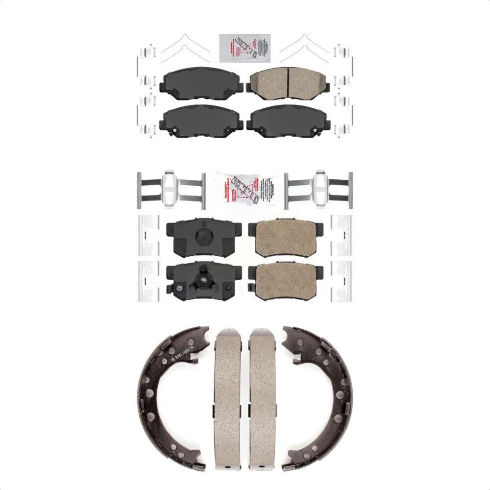 Transit Auto Front Ceramic Disc Brake Pads Kit For 2012-2016 Honda CR-V FWD KNN-100986