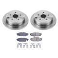 Ultimate Brakes Rear Ceramic Brake Pad and Rotor Kit with Hardware WM80181