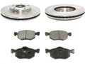 Front Ceramic Brake Pads and Rotor Kit - Compatible with 2001 - 2007 Ford Escape 2002 2003 2004 2005 2006