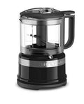 KitchenAid KFC3516OB 3.5 Cup Food Chopper, Onyx Black (Used)