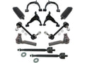 Front Control Arm Ball Joint Tie Rod End and Sway Bar Link Steering Rack Kit - 12-Piece - Compatible with 2005 - 2015 Toyota Tacoma 2006 2007 2008 2009 2010 2011 2012 2013 2014