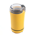 Yellow Electric Coffee Bean Grinder Nut Cereal Herb Grind Crusher Mill Blender