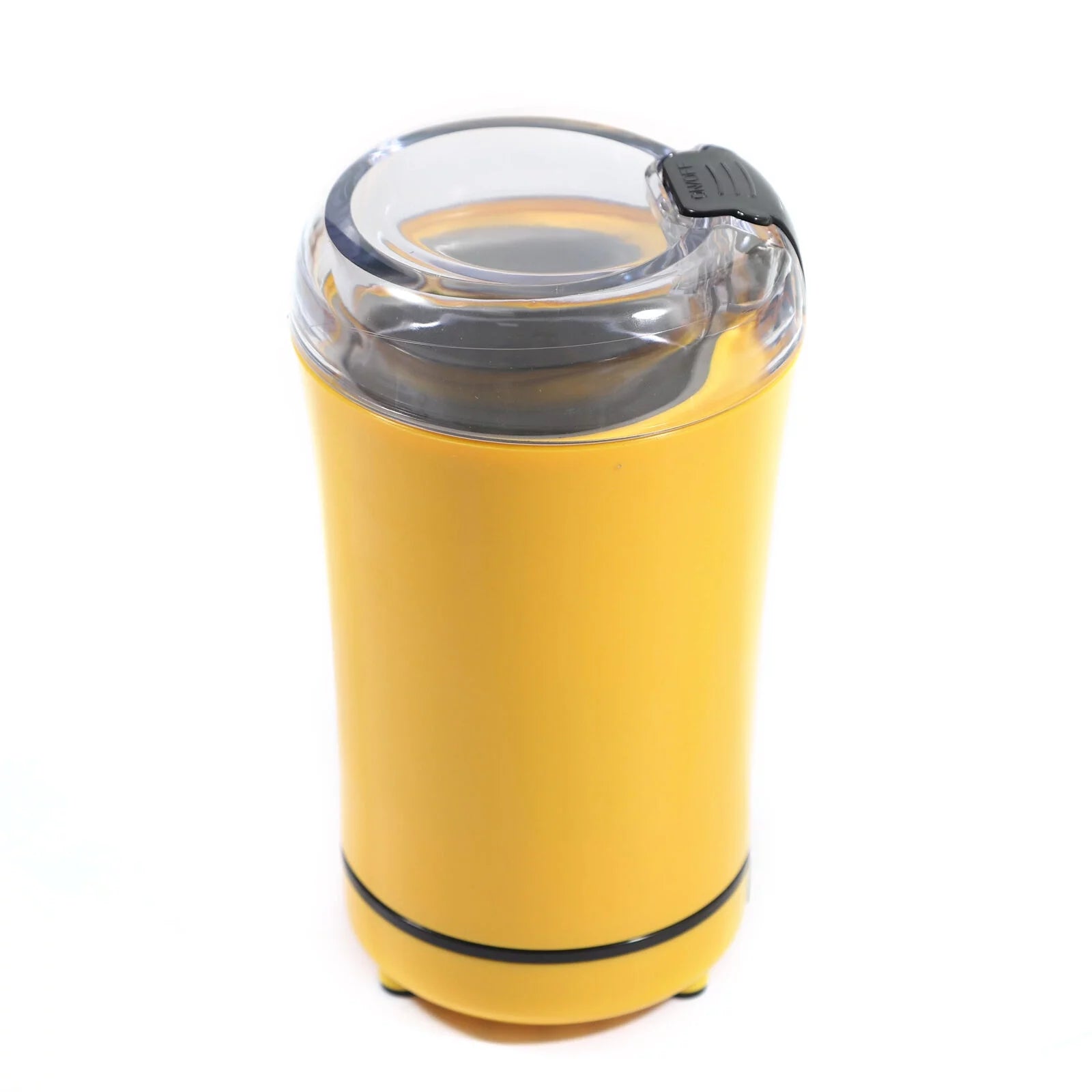Yellow Electric Coffee Bean Grinder Nut Cereal Herb Grind Crusher Mill Blender